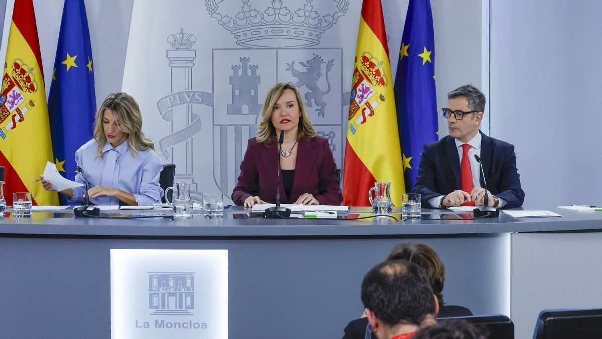 Yolanda Díaz defiende movilizaciones contra la condena al fiscal general mientras Bolaños se queda en una censura institucional