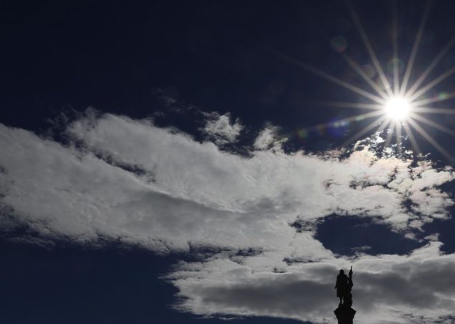 Cielos nubosos y temperaturas en aumento para el fin de semana en Madrid