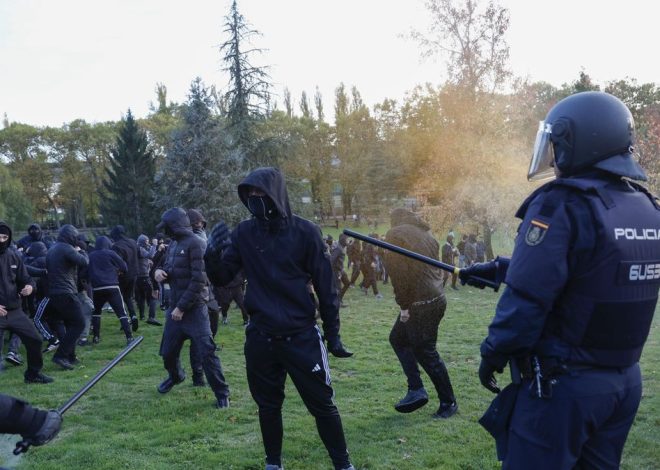Cuatro detenidos por los disturbios en Pamplona tras el acto fallido de Vito Quiles