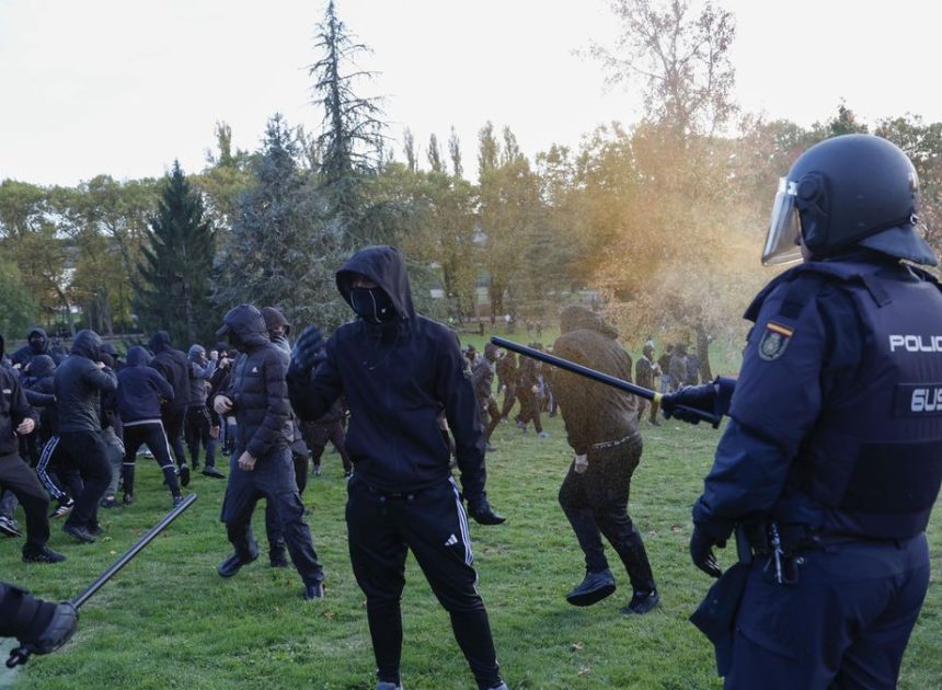 Cuatro detenidos por los disturbios en Pamplona tras el acto fallido de Vito Quiles