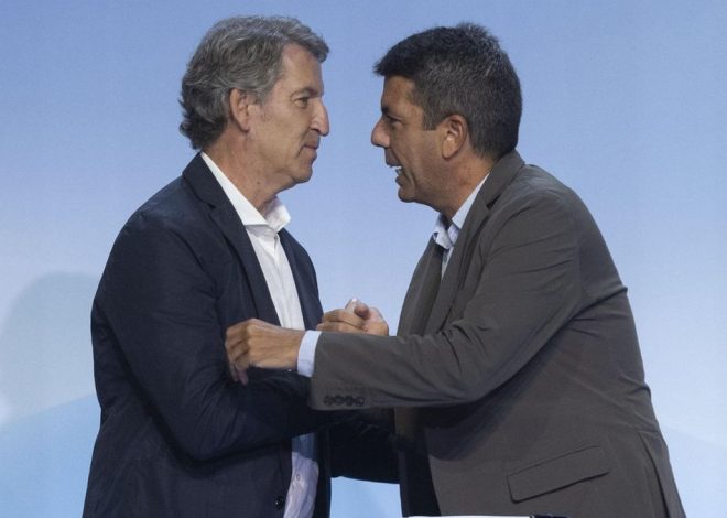 Feijóo asegura que Mazón dejará la presidencia del PP valenciano «en las próximas semanas»