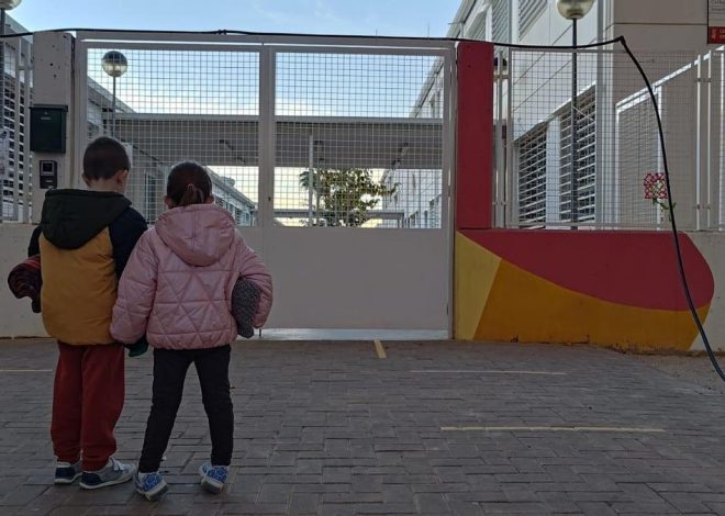 400 niños de un colegio de Catarroja afectado por la dana, sin la calefacción a 5 grados en las aulas