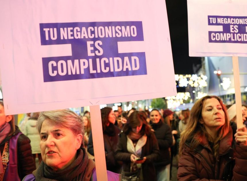 El feminismo convierte el 25N en una protesta contra el negacionismo de la violencia de género