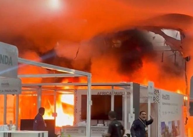 Un incendio obliga a desalojar las instalaciones de la COP30 de Brasil