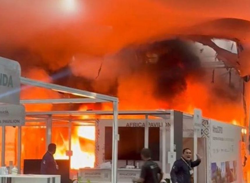 Un incendio obliga a desalojar las instalaciones de la COP30 de Brasil