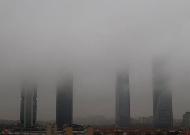 Las lluvias llegan a la Comunidad de Madrid con aviso amarillo en la Sierra