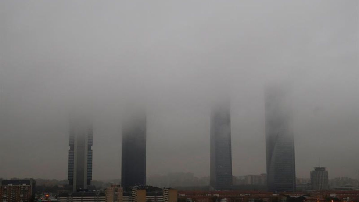 Las lluvias llegan a la Comunidad de Madrid con aviso amarillo en la Sierra