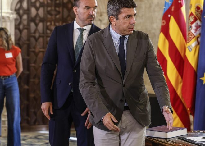 Desconcierto en el PP valenciano tras el órdago de Mompó y el silencio de Génova: «Mazón sigue siendo el presidente»