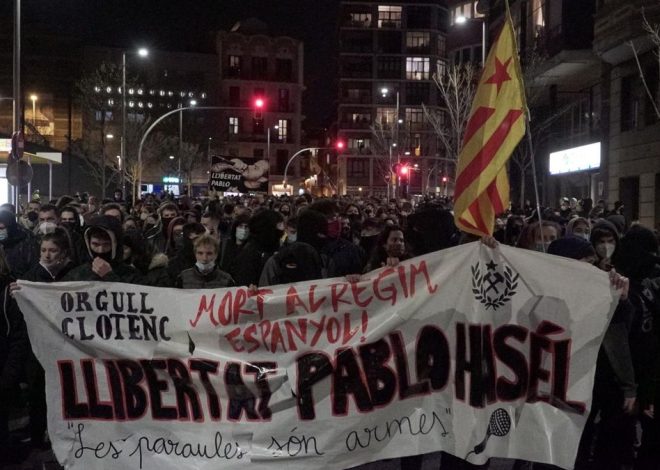 Rebajada de tres años a seis meses de cárcel la condena a un manifestante proHasel por un «defecto» en la sentencia