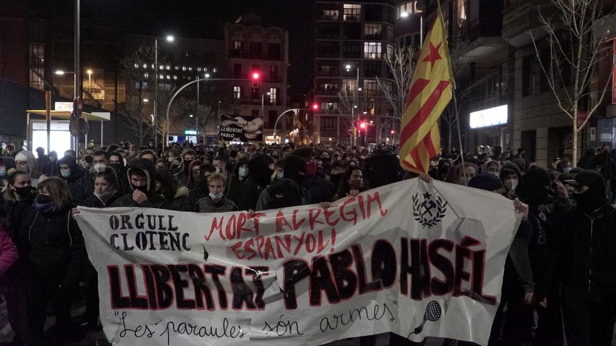 Rebajada de tres años a seis meses de cárcel la condena a un manifestante proHasel por un «defecto» en la sentencia