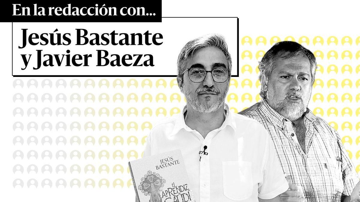 En la redacción con Jesús Bastante y Javier Baeza