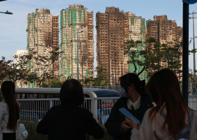 ¿Es culpa del bambú? Crece la indignación en Hong Kong por el incendio más letal en siete décadas