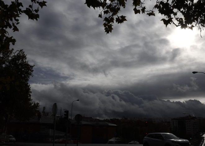 Tiempo estable y descenso de temperaturas en Madrid antes de la llegada de nieve y lluvia