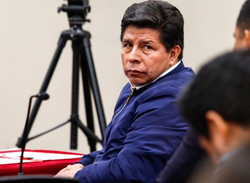 El expresidente peruano Pedro Castillo, condenado a 11 años de cárcel por el delito de conspiración