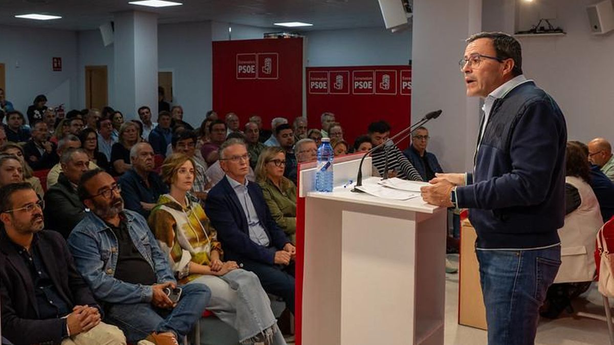 El PSOE extremeño, sobre el vídeo filtrado de su Comité: «Expresamos nuestras discrepancias en libertad»