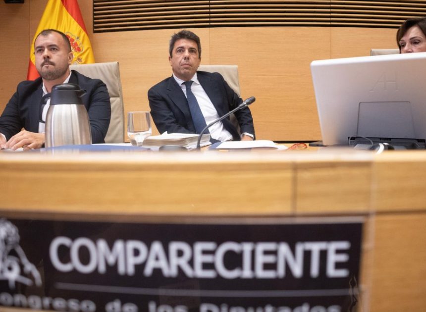 Mazón justifica en el Congreso su estancia en El Ventorro: «Nada hubiera cambiado si hubiera llegado antes al Cecopi”