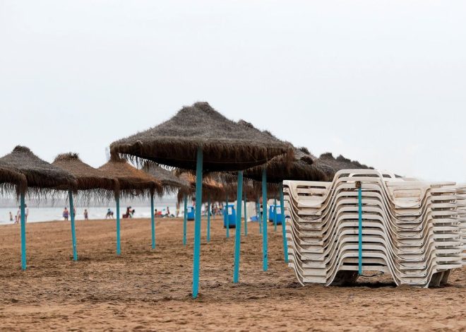 Aemet activa el aviso rojo a Andalucía y la Comunitat Valenciana por lluvias torrenciales