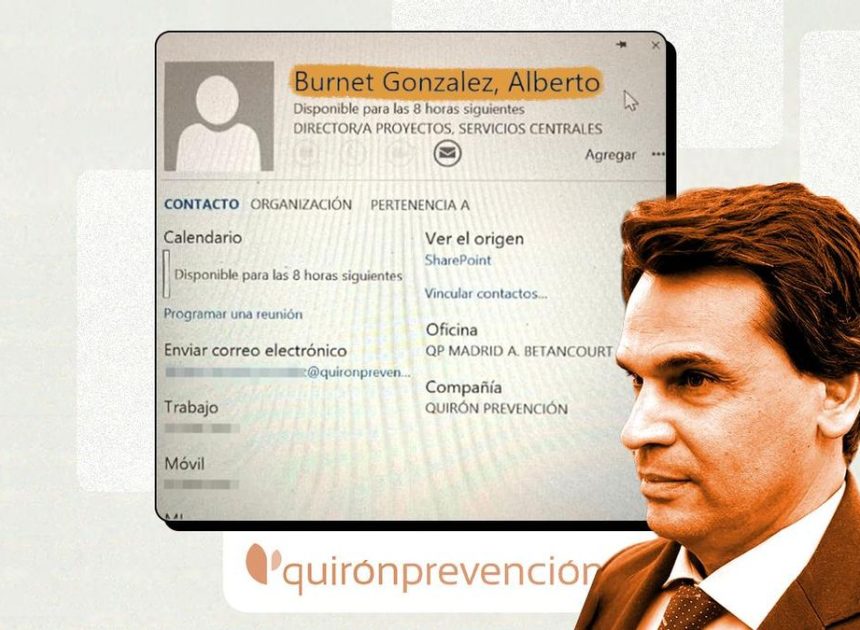 La pareja de Ayuso opera dentro del Grupo Quirón con una identidad falsa: Alberto Burnet González