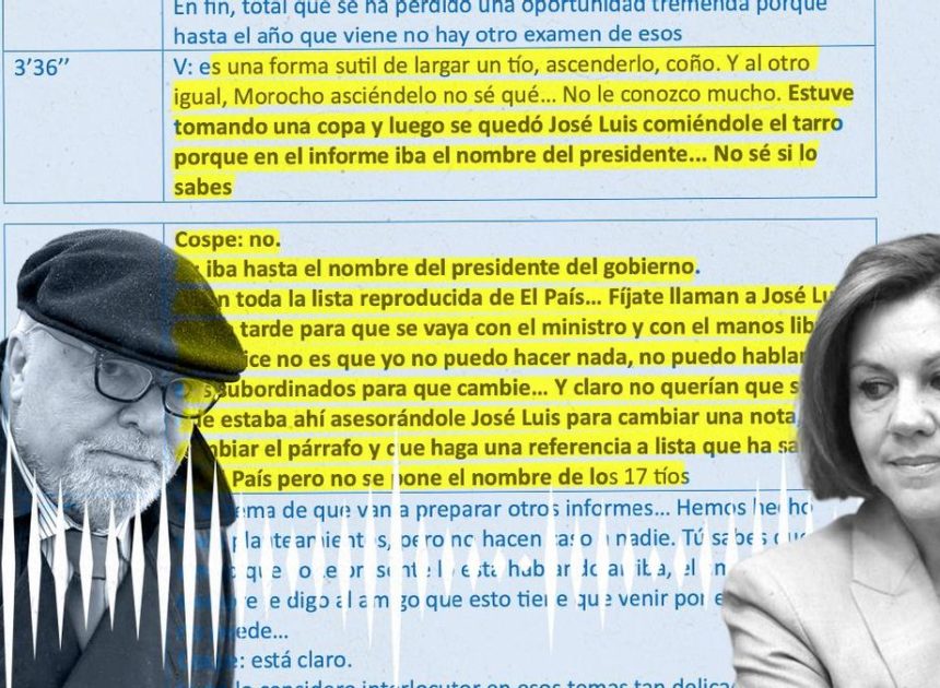 La Audiencia Nacional entierra dos años un informe policial que señala a Cospedal en el caso Kitchen