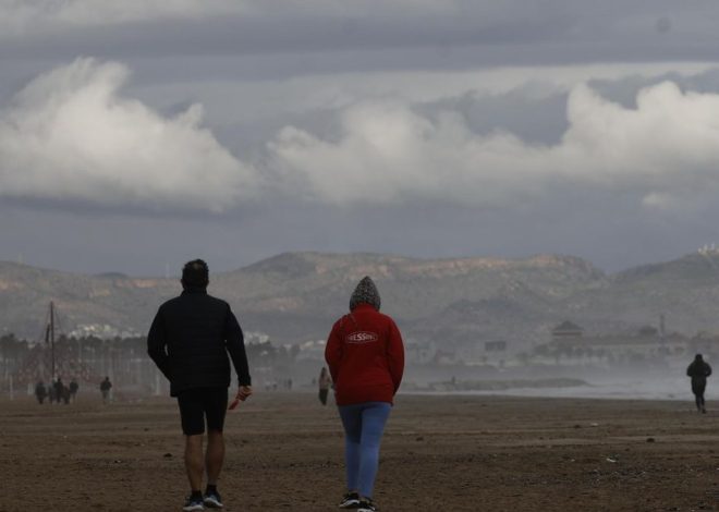 La Aemet eleva a naranja el aviso por lluvias para el domingo en la provincia de Valencia