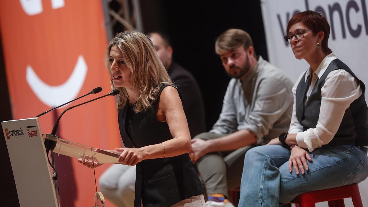 Sumar no arranca en el País Valenciano: la asamblea fundacional bloqueada desde hace un mes