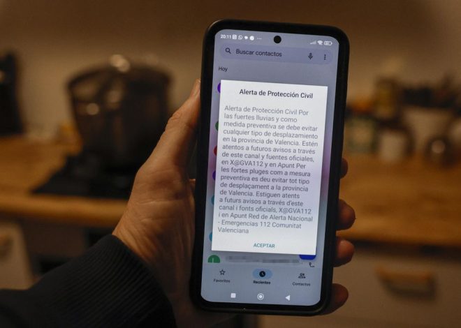 Protección Civil envía una alerta por lluvias a los móviles de Badalona, el Vallès Oriental y el Maresme