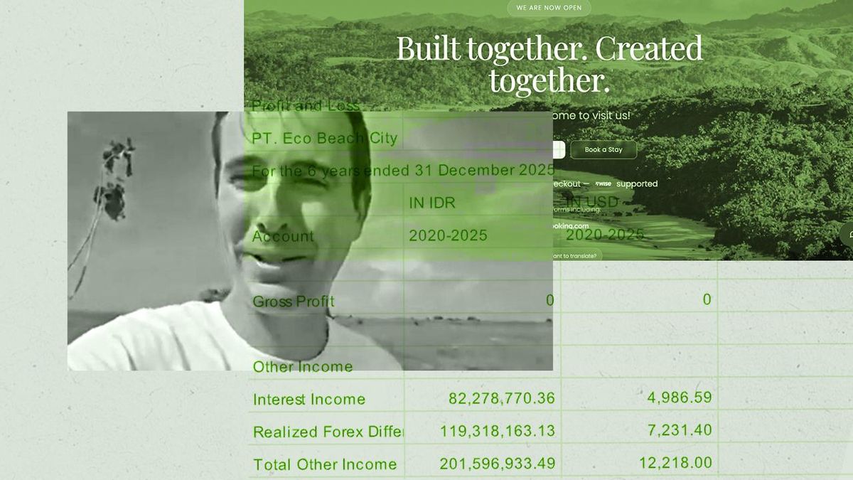 Las cuentas del proyecto de “villas ecológicas” de Carlos de Ory: 17 millones ingresados y transferencias sin identificar