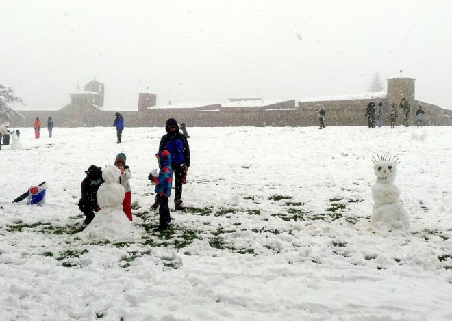 La nieve y el descenso de temperaturas dan la bienvenida al invierno este fin de semana