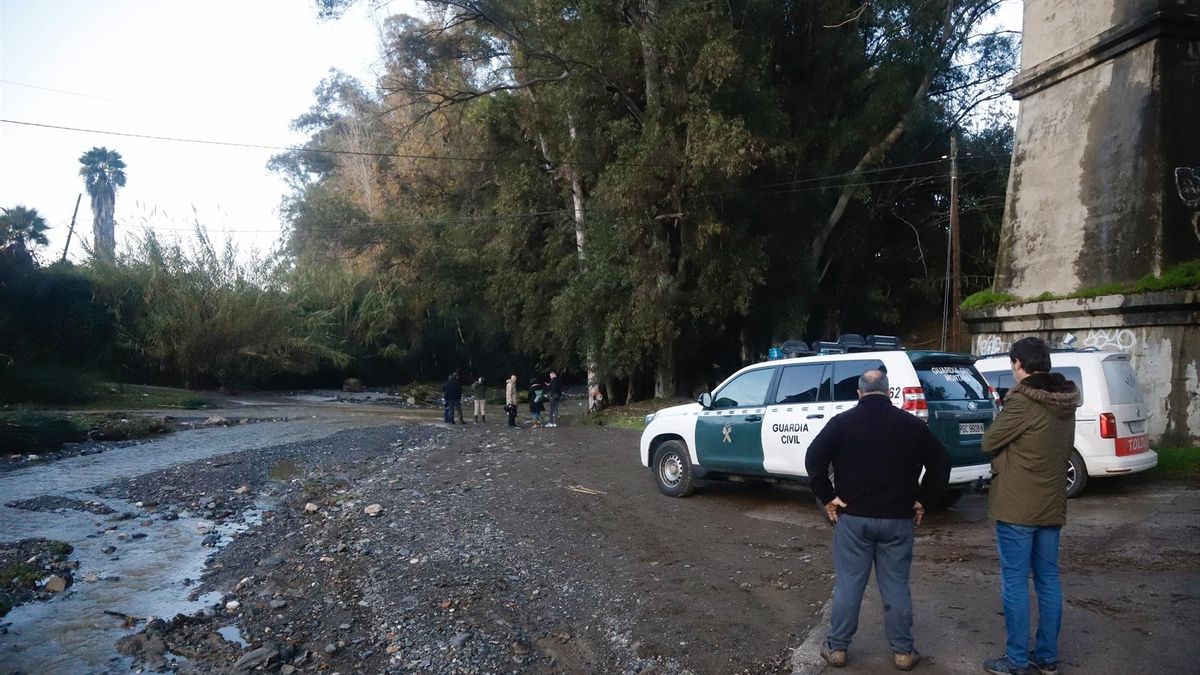 El hallazgo del cadáver del segundo desaparecido en Málaga eleva a tres el número de muertos por el temporal en Andalucía