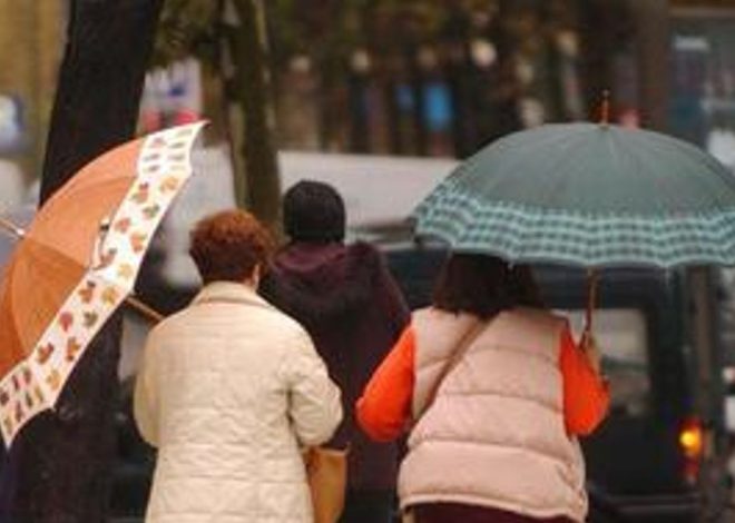 Siguen la lluvia en el Mediterráneo este fin de semana con frío menos intenso
