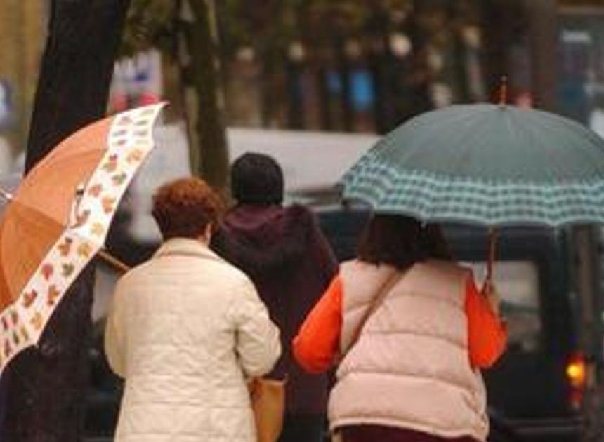 Siguen la lluvia en el Mediterráneo este fin de semana con frío menos intenso