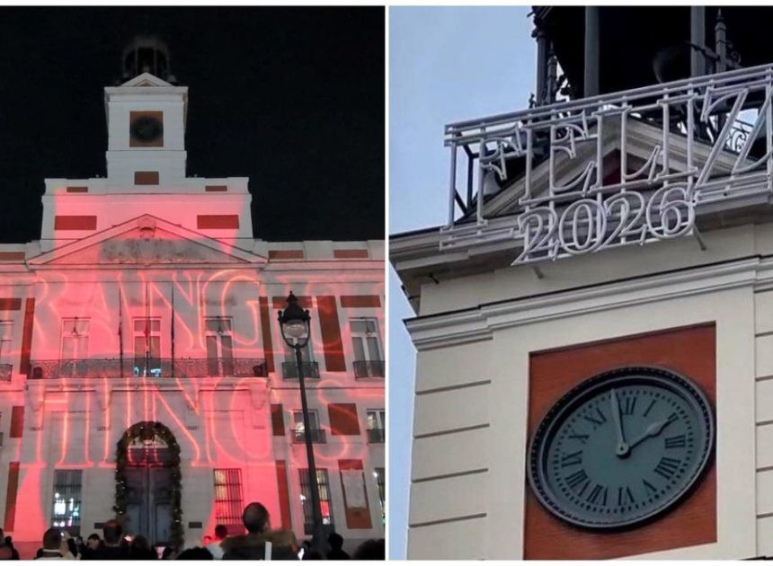 La invasión publicitaria de Netflix con ‘Stranger Things’ en Madrid llega hasta las uvas de Nochevieja en la Puerta del Sol