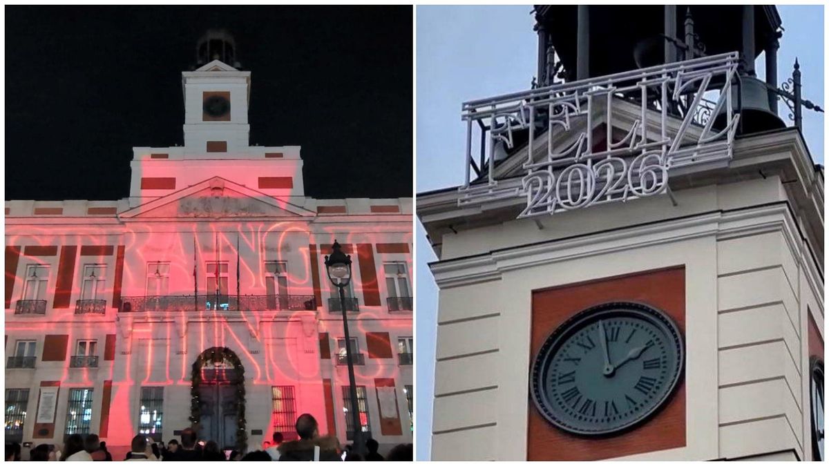 La invasión publicitaria de Netflix con ‘Stranger Things’ en Madrid llega hasta las uvas de Nochevieja en la Puerta del Sol