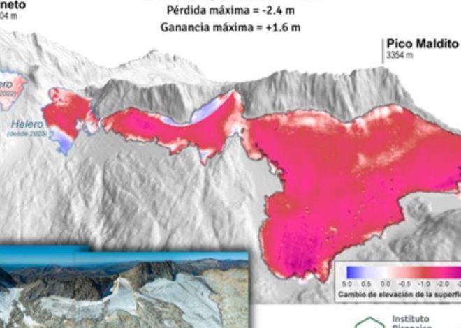 La agonía del Aneto: el mayor glaciar de España pierde espesor, se fragmenta y queda reducido a 30 hectáreas