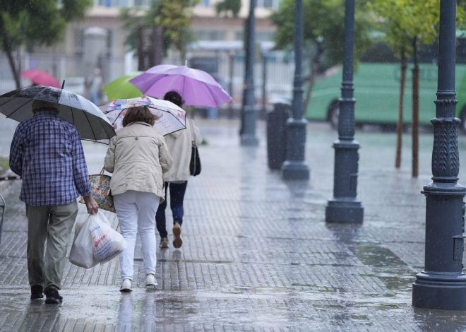 Las lluvias se extienden y afectan este miércoles a varias comunidades autónomas
