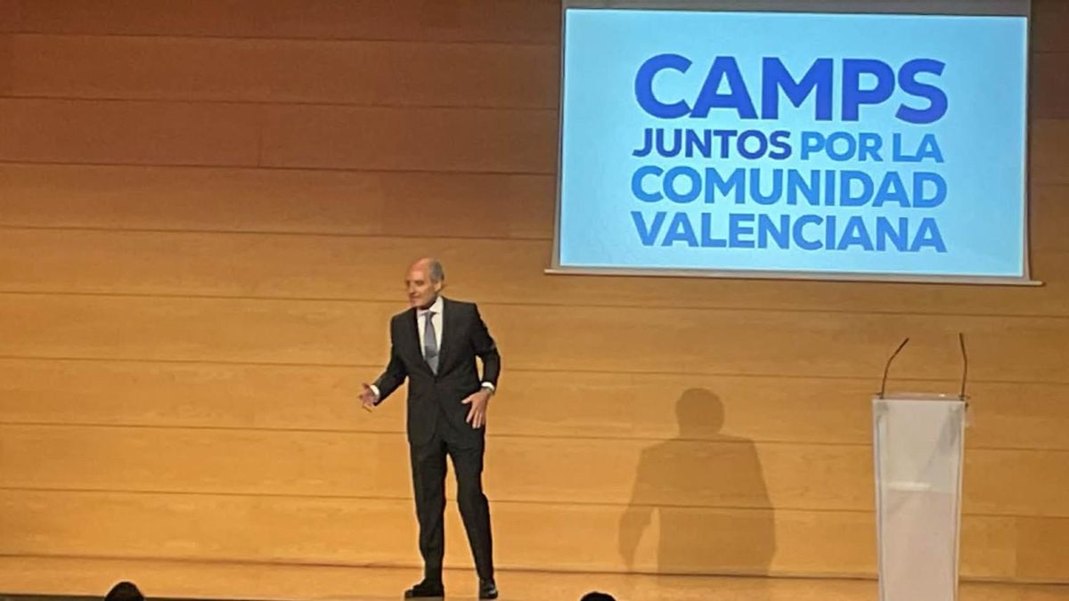 Camps quiere ser el sucesor de Pérez Llorca para presidir la Generalitat Valenciana por el PP en 2027
