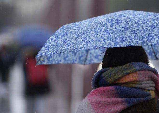 Más lluvia para el miércoles: la Aemet mantiene avisos en tres comunidades