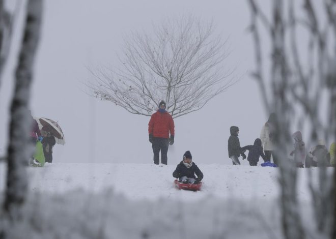 La Navidad arranca con lluvia, heladas, nieve y mucho frío en toda España