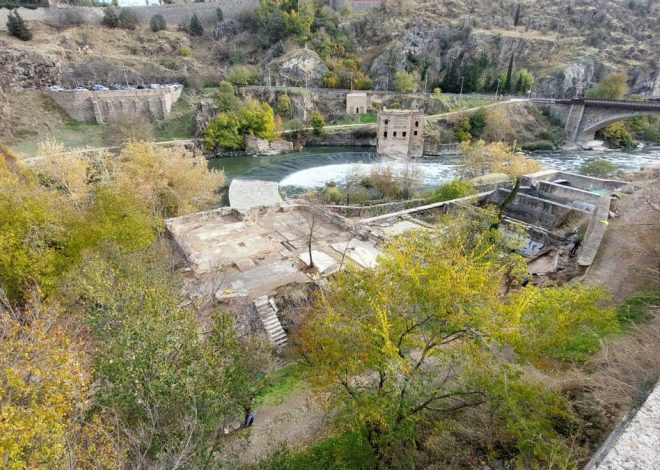Una noria islámica de 29 metros y otros restos arqueológicos que el Tajo escondía a su paso por Toledo