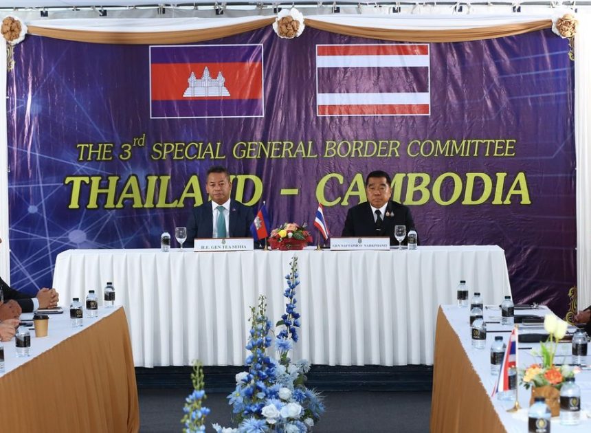 Tailandia y Camboya acuerdan un cese al fuego en la frontera tras 20 días de hostilidades