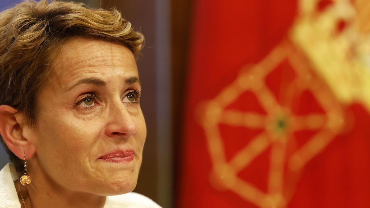 El ‘annus horribilis’ de Chivite: de las lágrimas por Cerdán a la crisis con sus socios de Gobierno