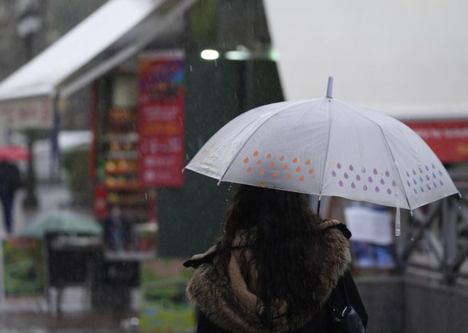 Las lluvias volverán el viernes y seguirán en algunas zonas durante el fin de semana