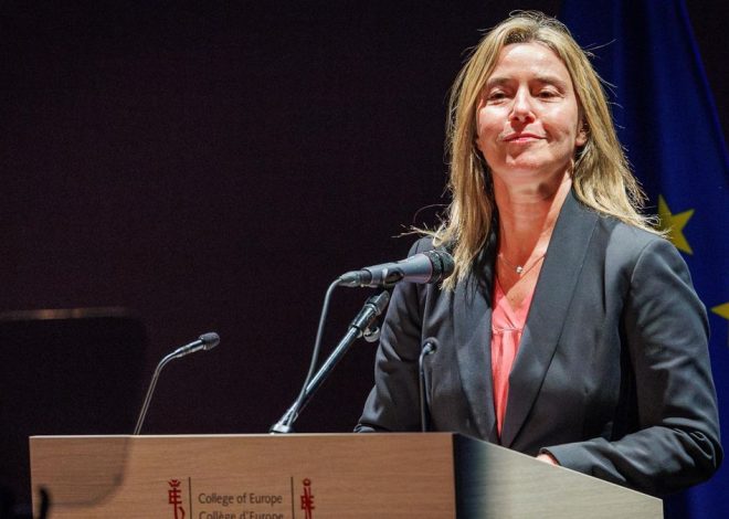 Detenida la ex alta representante exterior de la UE Federica Mogherini por un caso de fraude