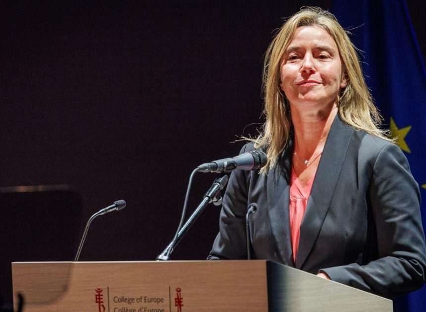 Detenida la ex alta representante exterior de la UE Federica Mogherini por un caso de fraude