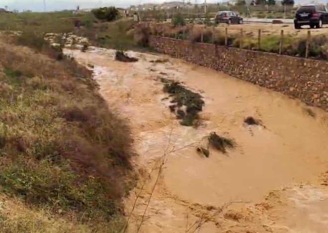 Aviso rojo por lluvias torrenciales en la Región de Murcia