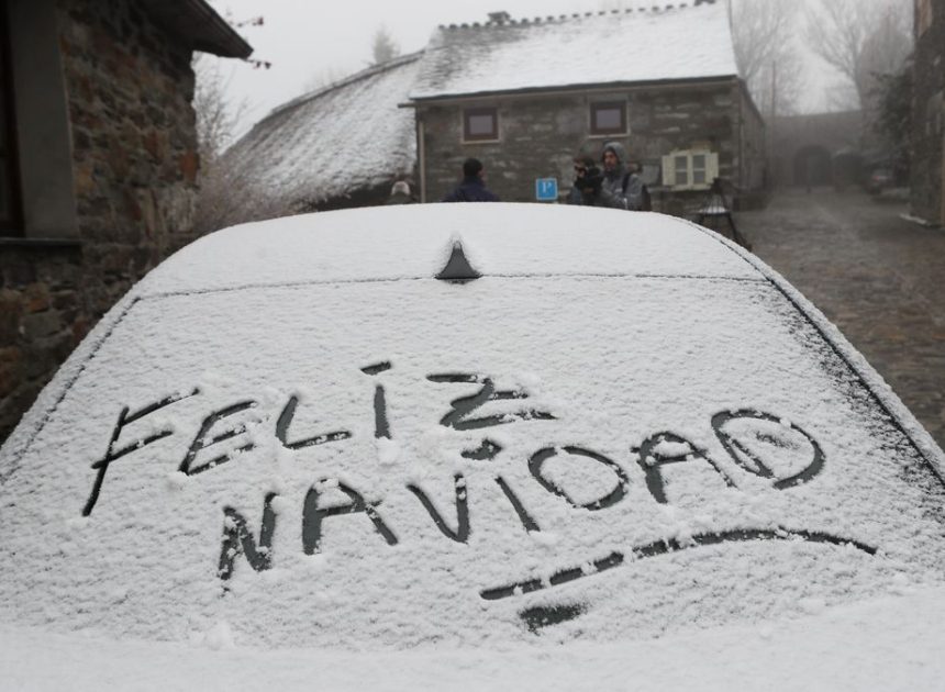 La previsión de la Aemet para Nochebuena y Navidad: mucho frío, nevadas y lluvias algunas zonas