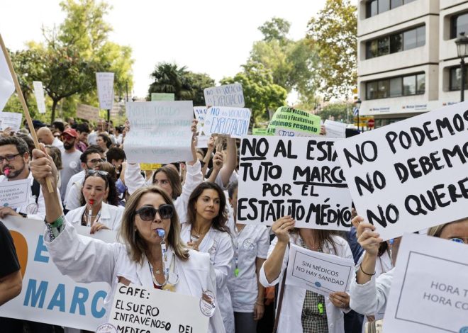 Los médicos de toda España arrancan su tercera huelga del año contra el nuevo estatuto