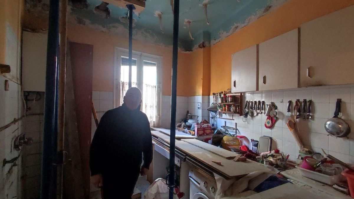 Mariano, sin cocina y al borde de la tragedia por la dejadez de una orden religiosa: «Es una treta para que me vaya»