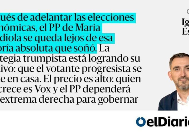 El trumpismo del PP engorda a Vox