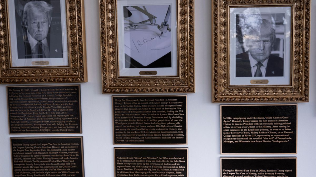 Trump vuelca su odio y rencor en el ‘walk of fame’ presidencial de la Casa Blanca con insultos, bulos y manipulaciones